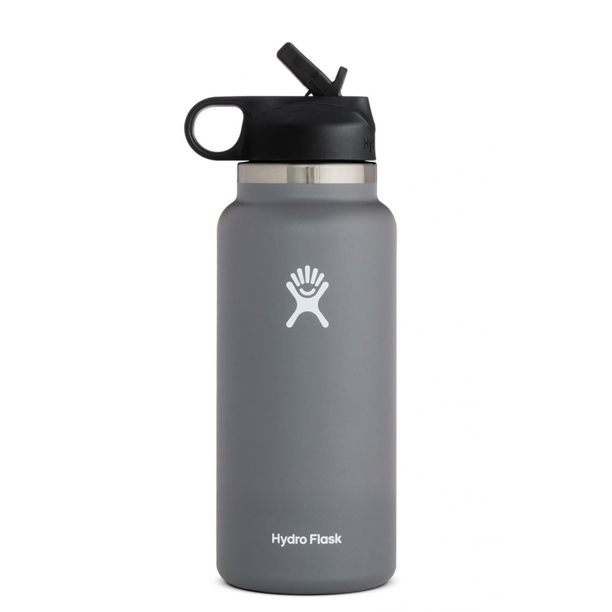 Hydro Flask 32 oz Wide Mouth Straw Lid Bottle, Stone