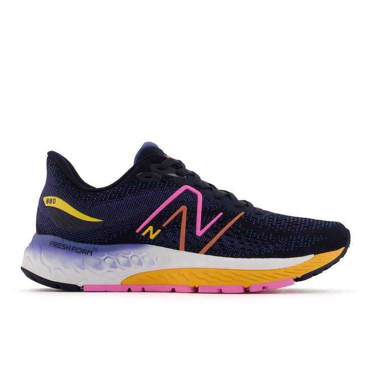 New Balance Womens Fresh Foam X 880v12 in Eclipse in Vibrant Apricot and Vibrant Pink  Shoes